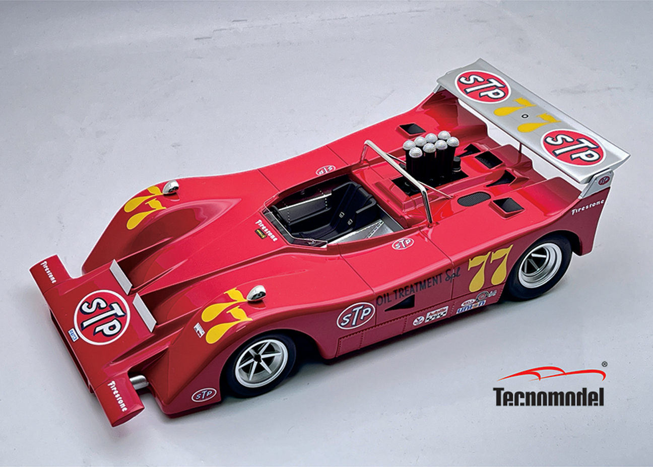 1970 March 707 Can Am Laguna Seca 4th C. Amon