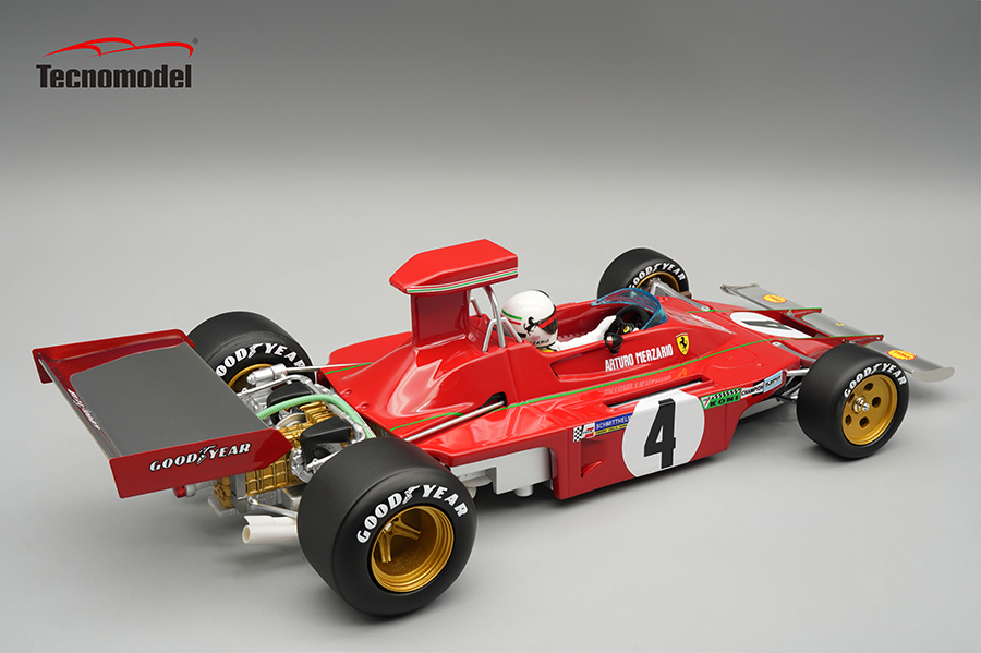 1973 Ferrari 312B3-73A F1 Austrian GP Arturo Mezzrio W/Driver