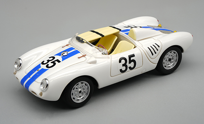 1957 Porsche 550A RS, LeMans, Hugus/DeBeaufort