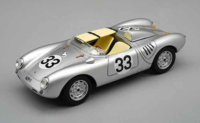 1957 Porsche 550A RS, LeMans, Herrmann / Von Frankenberg