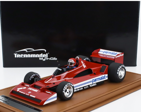 1978 Brabham BT45C F1 Argentina GP, Niki Lauda w/pilot figure