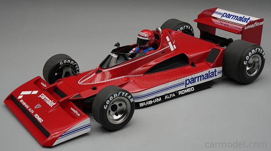 1978 Brabham BT45C F1 Argentina GP, Niki Lauda w/pilot figure
