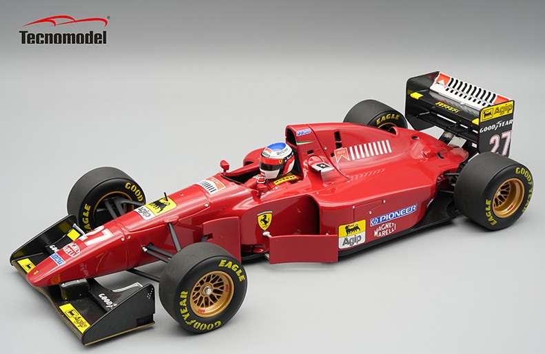 1994  Ferrari 412 F1 German GP Jean Alesi w/smooth tires/driver