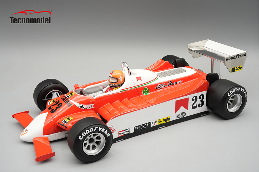 1980 Alfa Romeo 179 F1 USA East GP Bruno Giacomelli w/Driver
