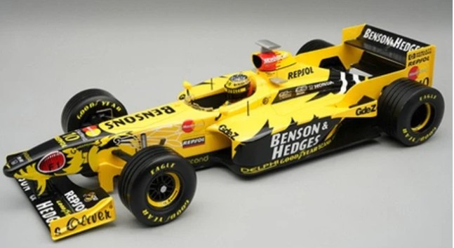 1998 Jordan Honda 198 F1 Australian GP Ralf Schumacher w/Driver