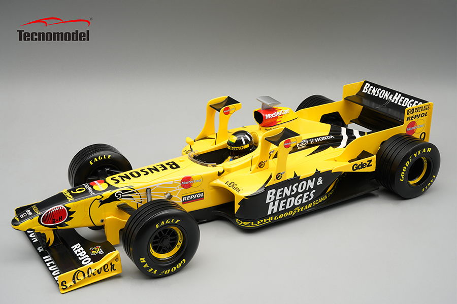 1998 Jordan Honda 198 F1 Imola GP Damon Hill w/Driver