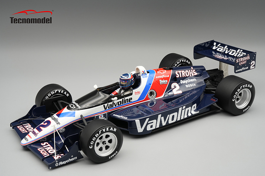 1989 Lola T89 F1 Formula Indy Al Unser Jr. w/driver figure