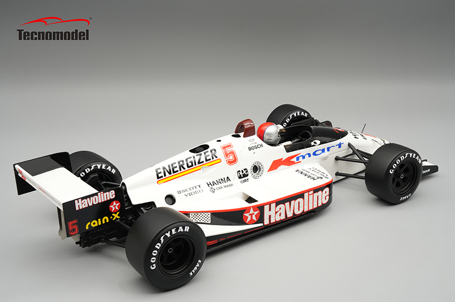 1989 Lola T89 F1 Formula Indy Mario Andretti w/driver figure