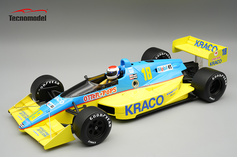 1989 Lola T89 F1 Formula Indy Bobby Rahal w/driver figure