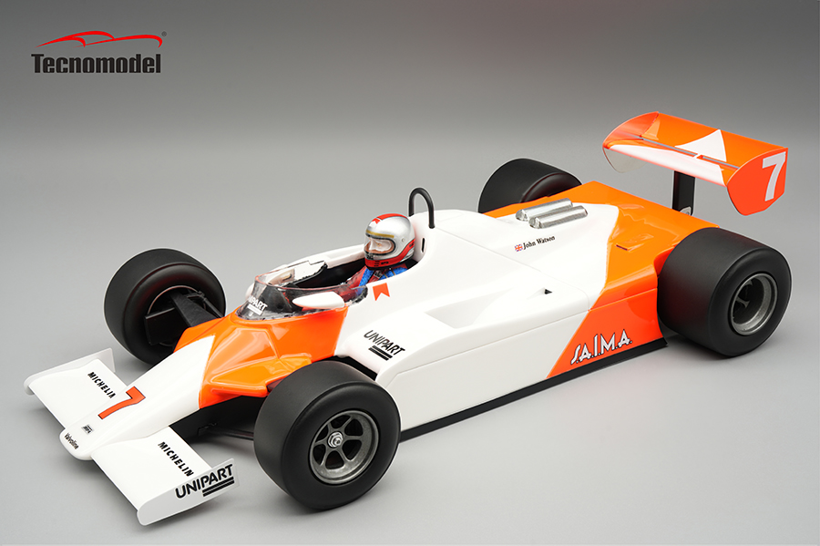 1982 McLaren  Mp4/1B F1 Monaco GP John Watson w/driver figure