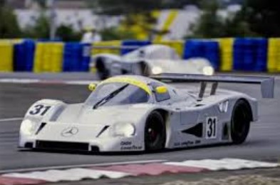 1991 Mercedes C11 Fastest lap and 5th LeMans, Schumacvher/Wendlinger/Kreutzpointner