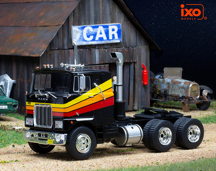 1977 Mack Series F Truck, black