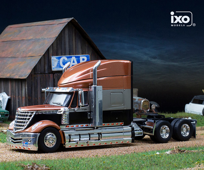 2010 International Lonestar Truck, metallic orange