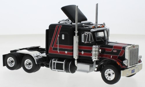 1973 Peterbilt 359, red / black w/ round lights