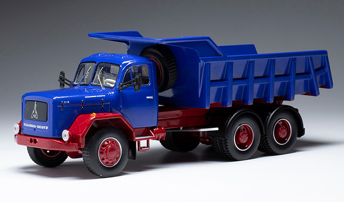 Magirus Jupiter 6 x 6 Muldenkipper, blue