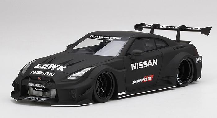 LB-Silhouette WORKS GT NISSAN 35GT-RR Ver.2 Blk TS0356-replicarz.com