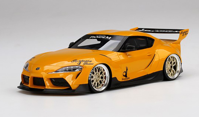Pandem Toyota GR Supra V1.0, yellow