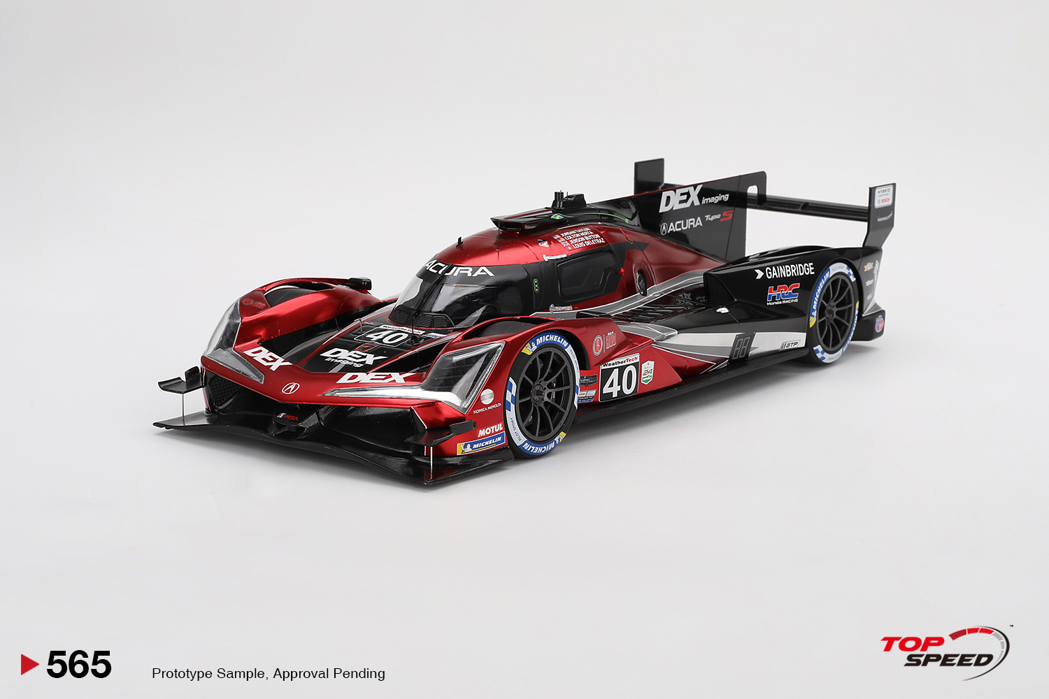 2024 Acura ARX-08 GTP IMSA 3rd Daytona, Deletraz/Button/Herta/Taylor