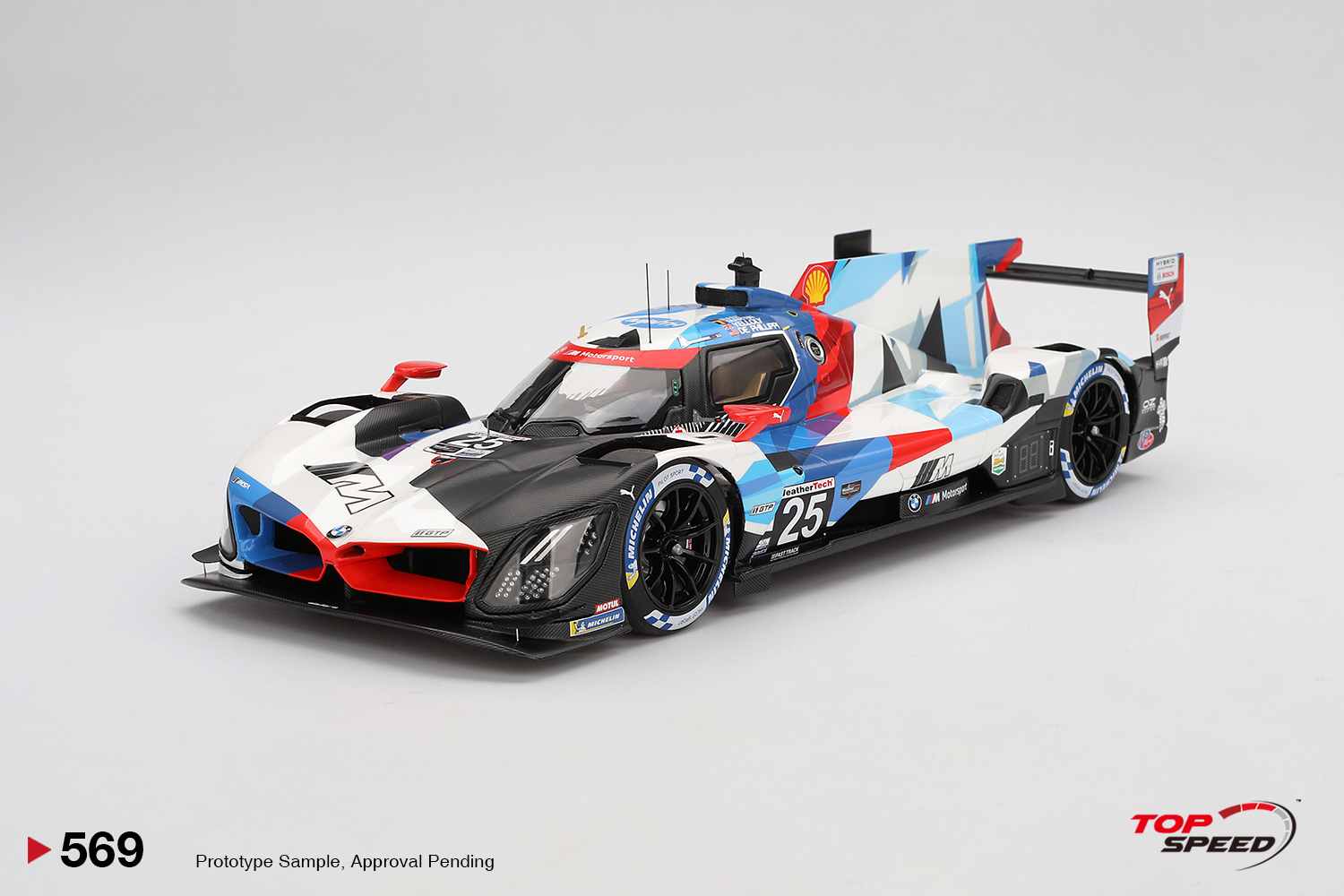 2024 BMW M Hybrid CV8 GTP IMSA Daytona dePhillippe/Yelloly