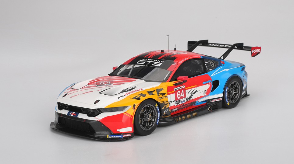 2024 Ford Mustang GT3 IMSA Laguna Seca Tincknell/Rockenfeller