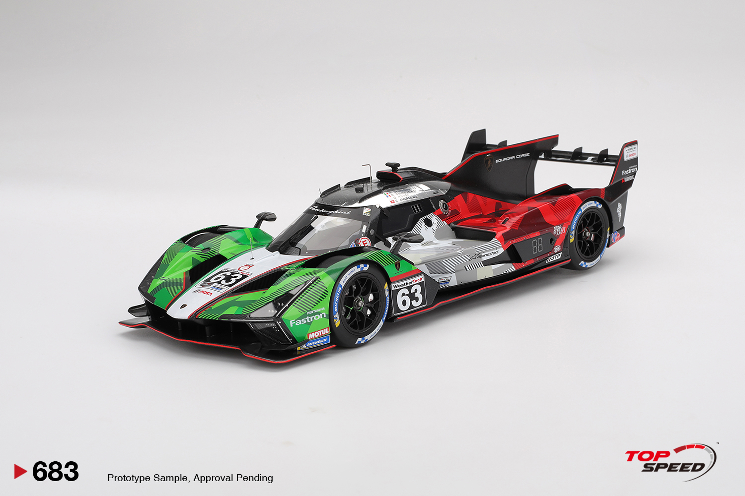 2025 Lamborghini SC63 Daytona Bortolotti/Grosjean/Kvyat/Mortara