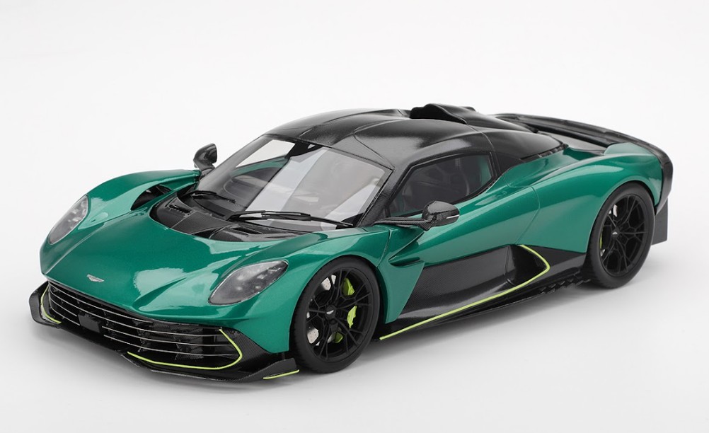 Aston Martin Valhalia Podium Green