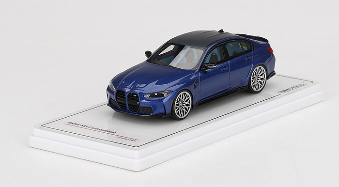 BMW M3 Competition G80, blue metallic