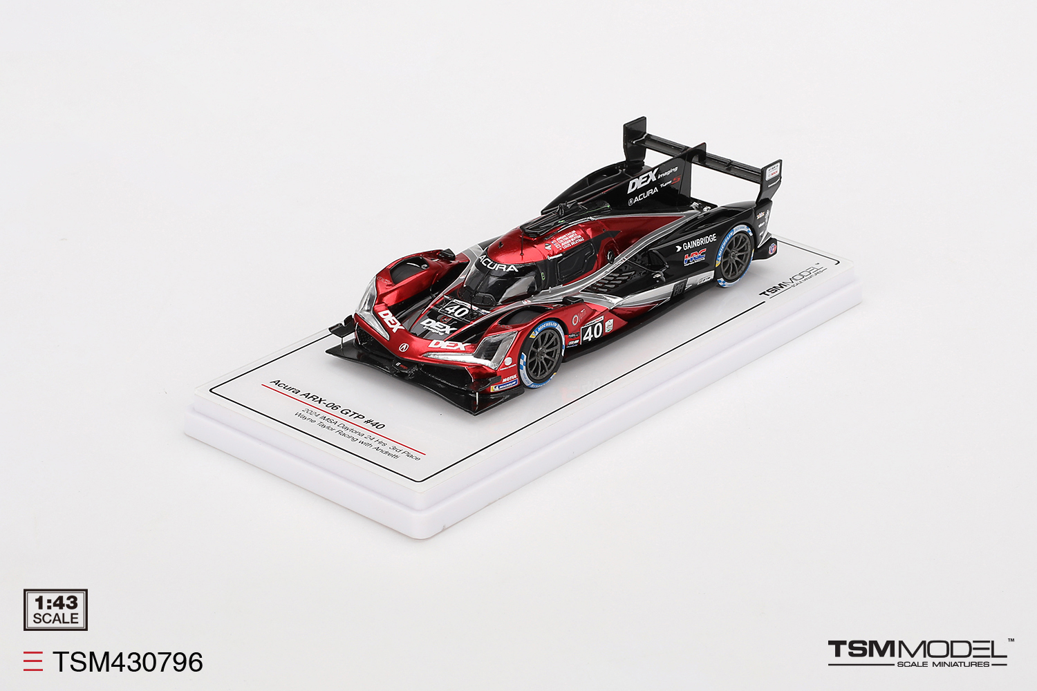 2024 Acura ARX-06 GTP IMSA 3rd Daytona, Deletraz/Button/Herta/Taylor