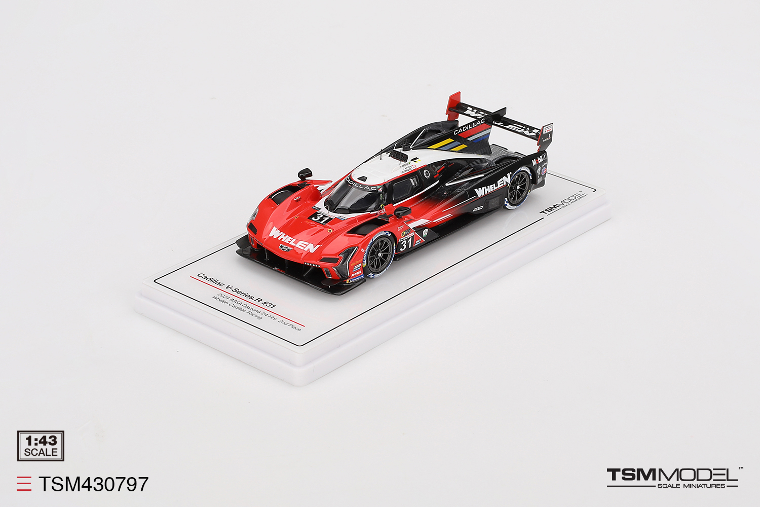 2024 Cadillac V-Series R IMSA 2nd Daytona, Aitken/Blomqvist/Derani Whelen