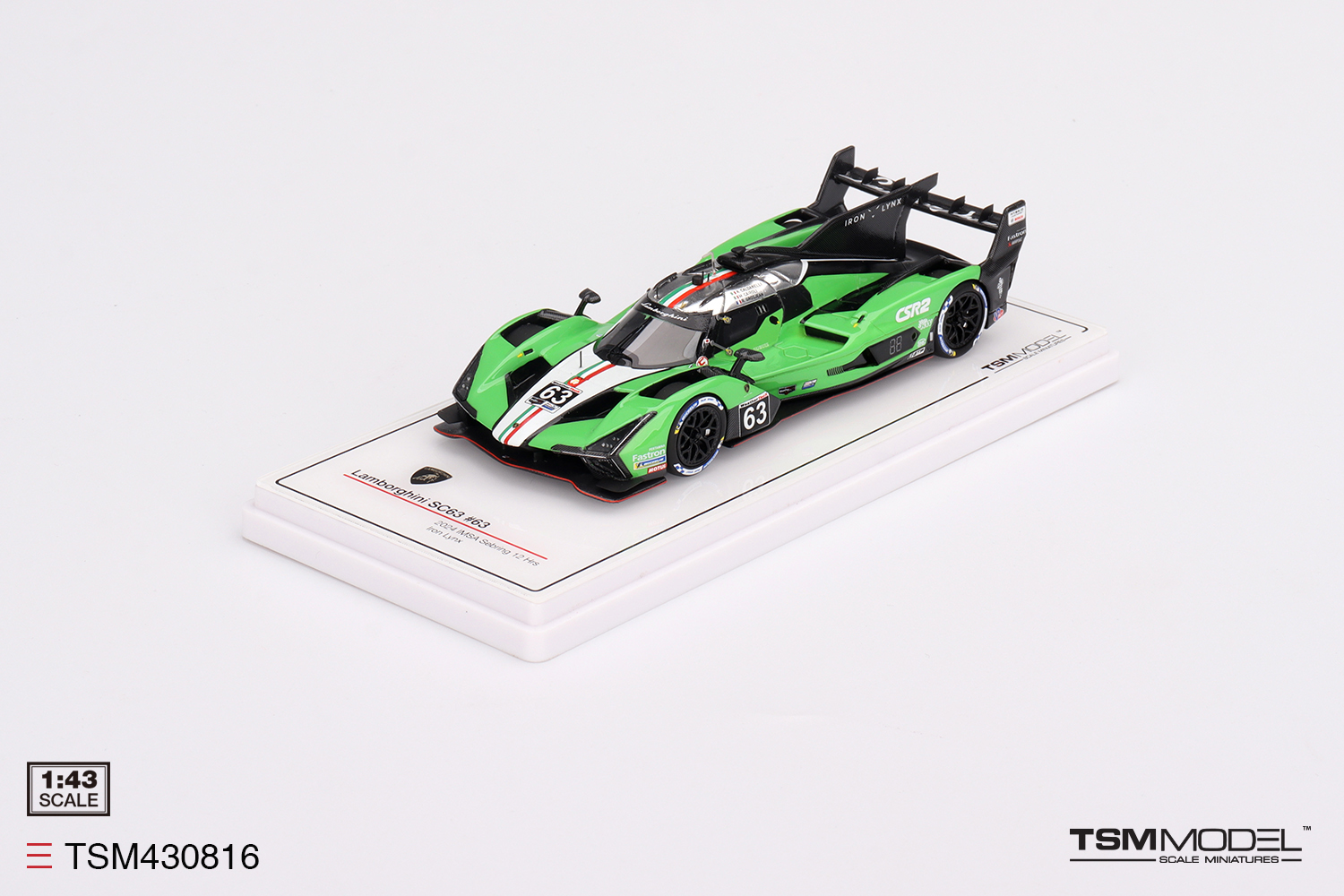 2024 Lamborghini SC63 12H Sebring,  Cairoli/Caldarelli/Grosjean