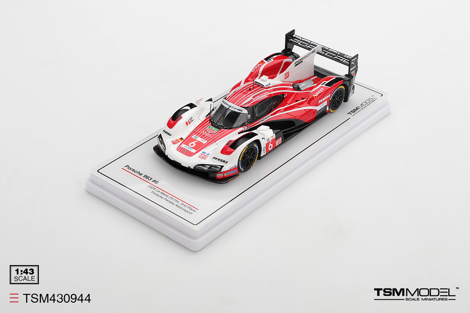 2025 Porsche 963 2nd LeMans Estre/Vanthoor/Campbell