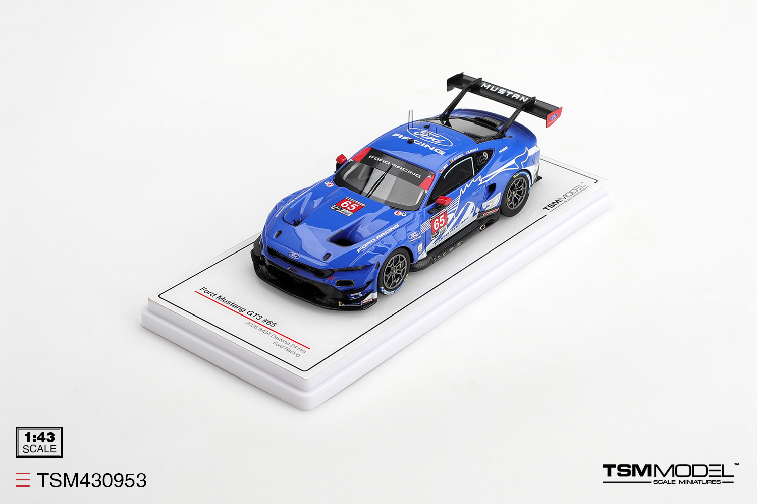 2026 Ford Mustang GT3 Daytona Mies/Vervisch/Priaulx