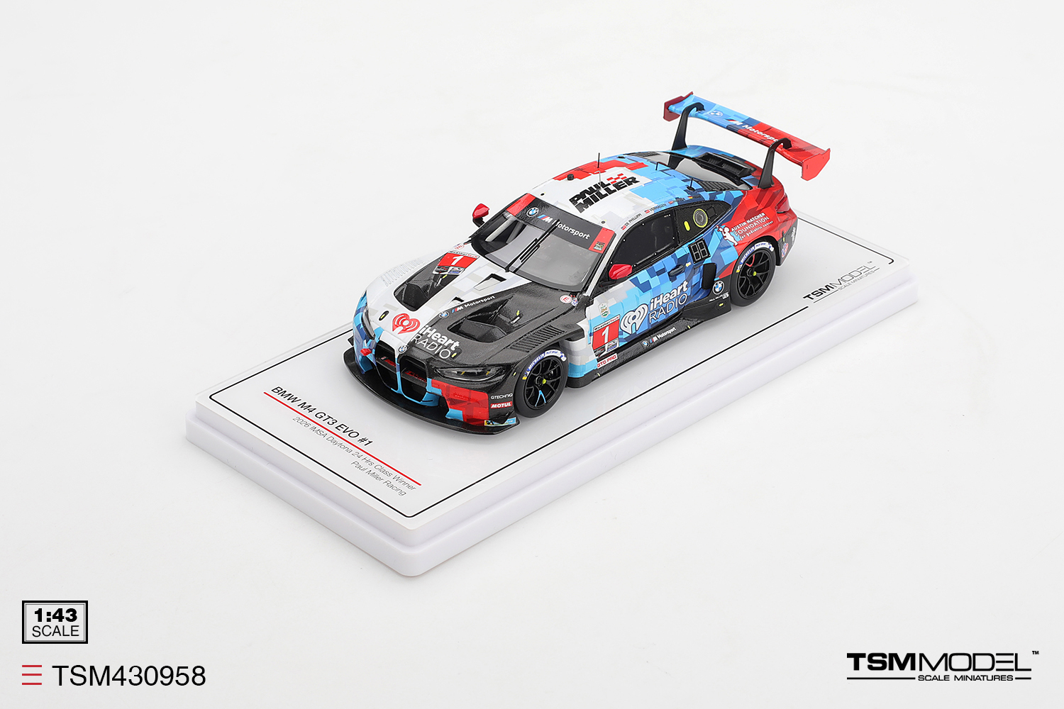 2026 BMW M4 GT3 Daytiona Class Win Verhagen/De Phillippi/Hesse/Harper