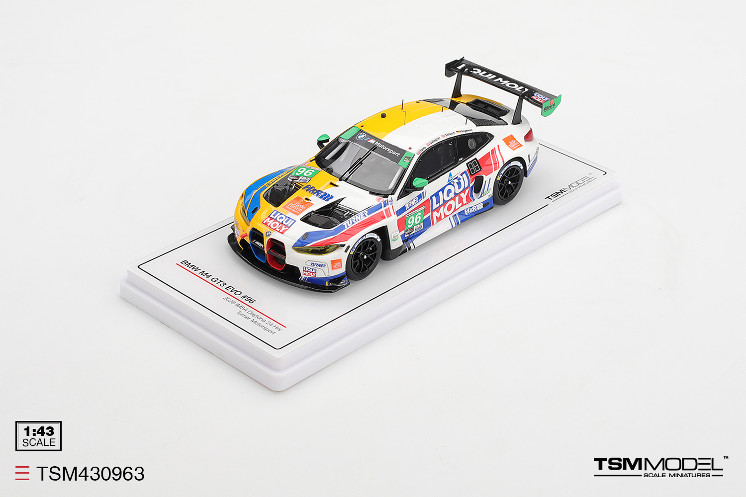 2026 BMW Me GT3 Daytona Foley/Gallagher/Selldorff/Klingmannn