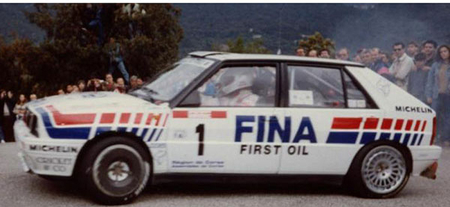 1991 Lancia Delta Integrale 16V, Tour de Corse de France Rallye, Auriol/Occelli