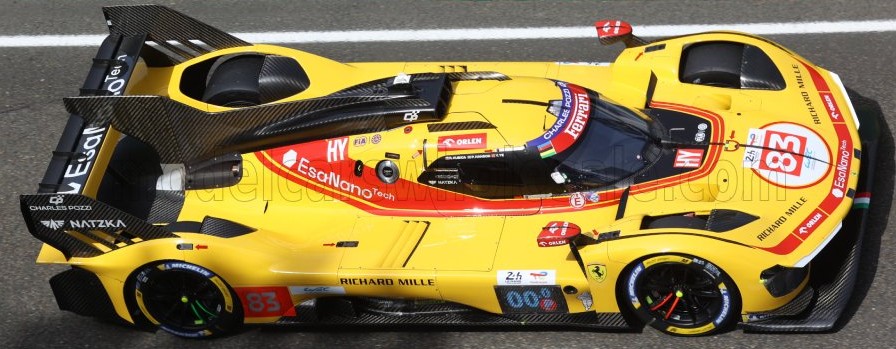 2026 Ferrari 499P 7th LeMans YE-R/Kubica/Hanson