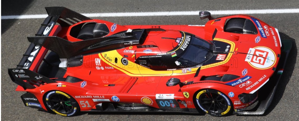 2026 Ferrari 499P 5th LeMans Pier Guidi/Calado/Giovinazzi