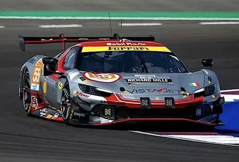 2024 Ferrari 296 GT# AF Corse, LeMans, F. Heriau/S. Mann/A. Rovera