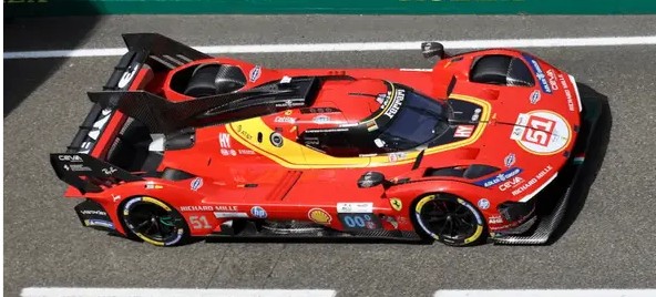 2026 Ferrari 499P 5th LeMans Pier Guidi/Calado/Giovinazzi