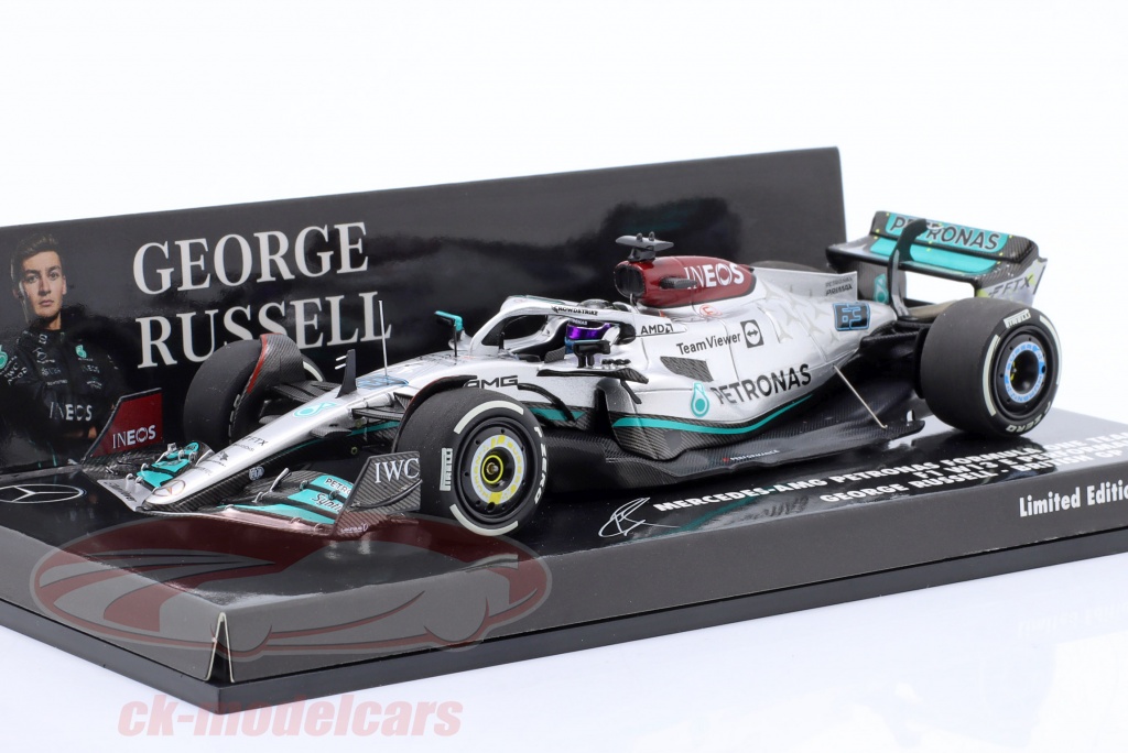2022 Mercedes AMG W13E, British GP, George Russell