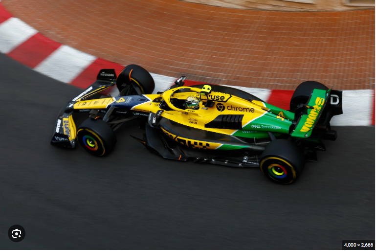 2024 McLaren F1 Team MCL38 Monaco GP, Lando Norris