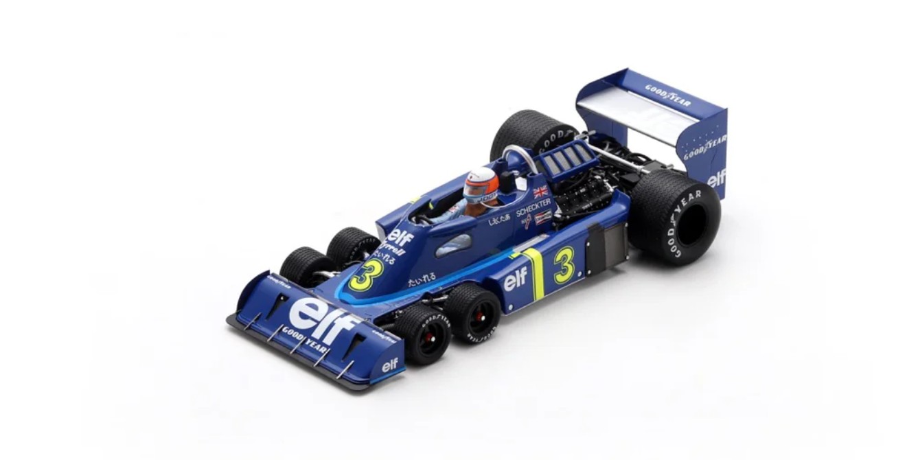 1976 Tyrrell P34 F1 Japanese GP Jody Scheckter