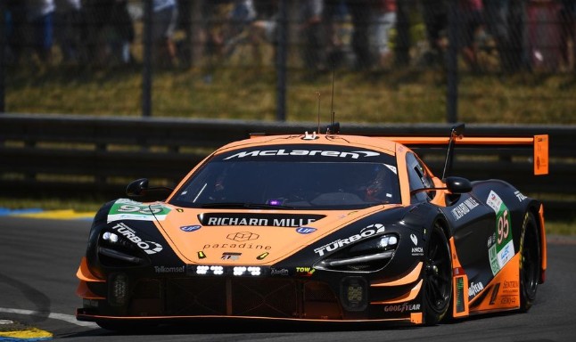 2025 McLaren LMGT3 EVO LeMans Leung/Gelael/Sato