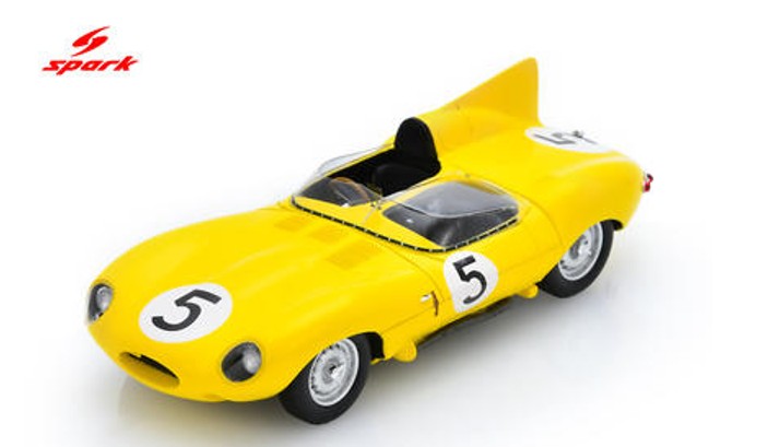 1956 Jaguar D Type 4th LeMans Swaters/Roisselle