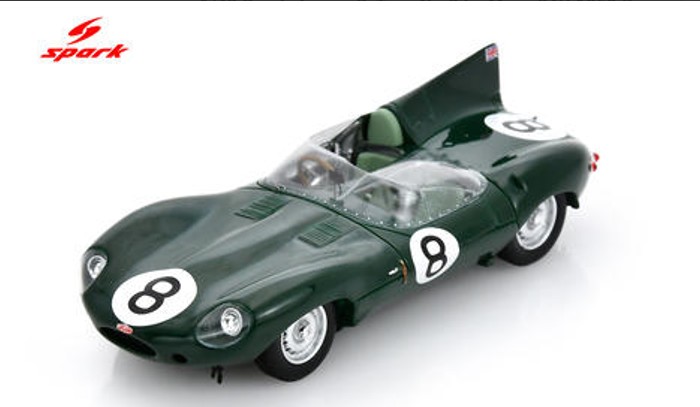 1958 Jaguar D Type LeMans Hamilton/Beub