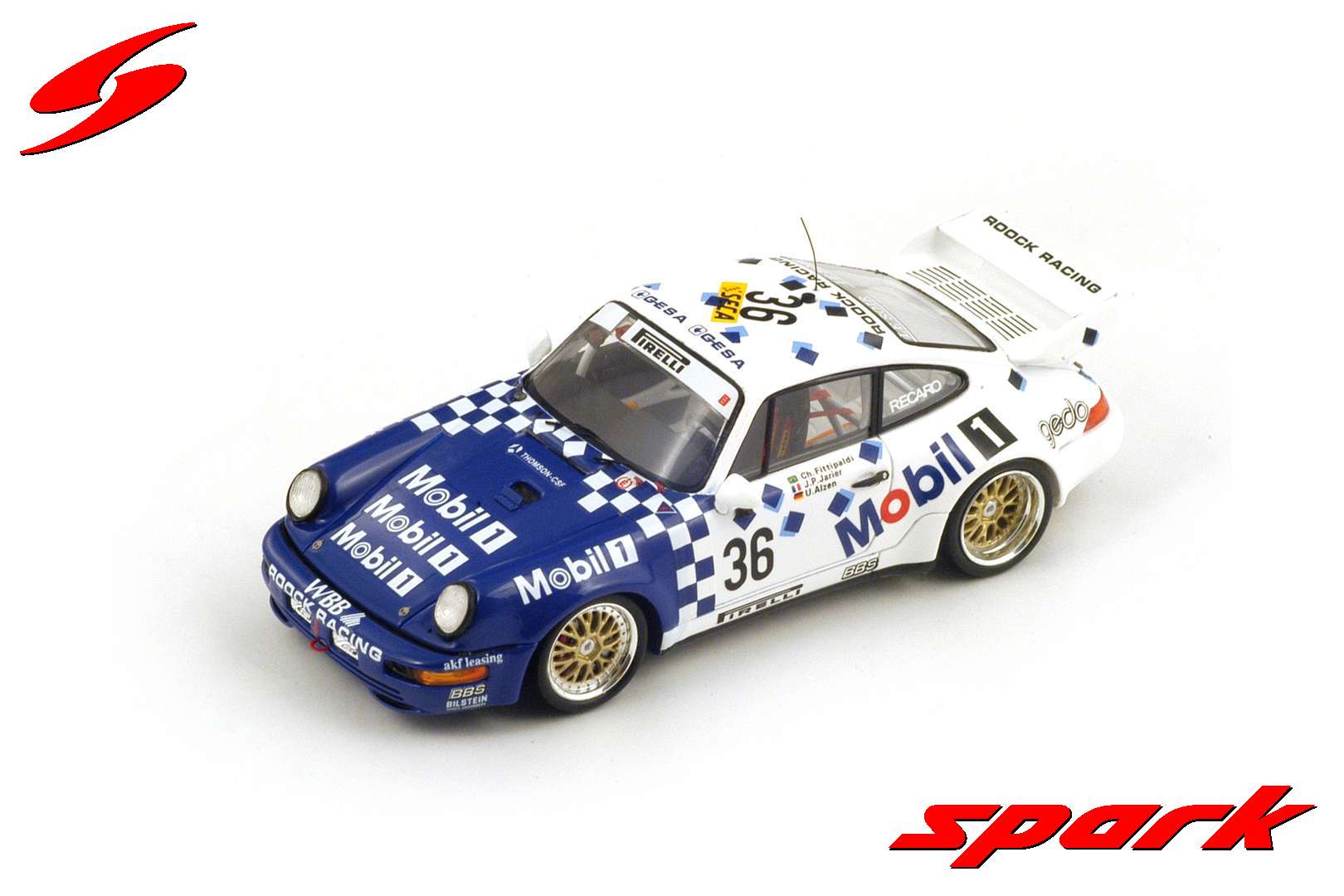 1993 Porsche 911 Carrera RSR Winner Spa, Fittpaldi/Jarier/Atzen