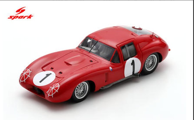 1957 Maserati 450S Coupe LeMans Moss/Schell