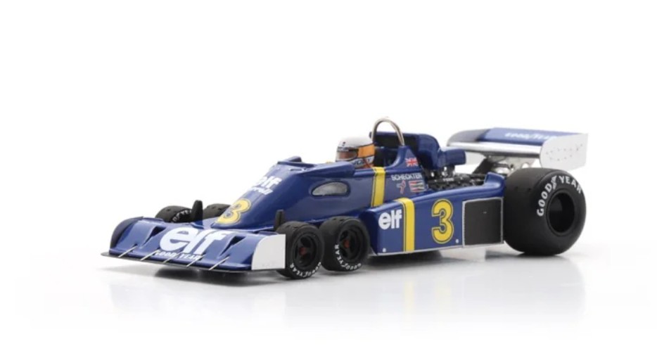 1976 Tyrrell P34 F1 4th Belgium GP Jody Scheckter