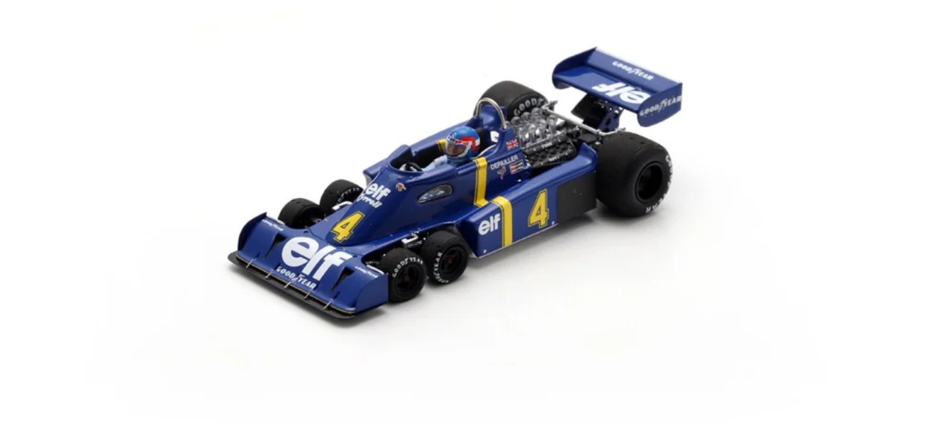 1976 Tyrrell P34 2F1 2nd Sweden GP Patrick Depailler