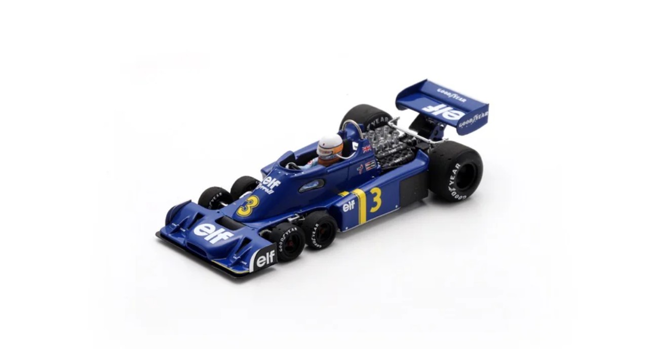 1976 Tyrrell P34 F1 5th Dutch GP Jody Scheckter